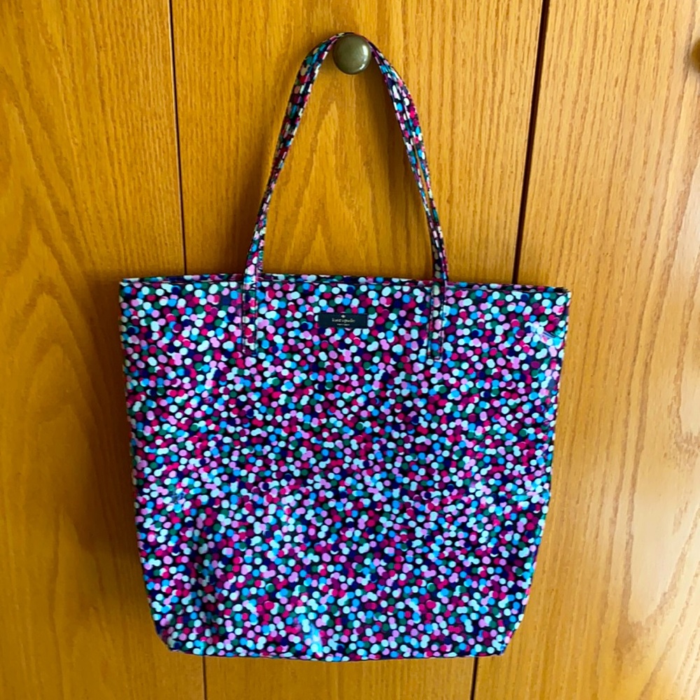 Kate Spade Large Vinyl Tote Bag
